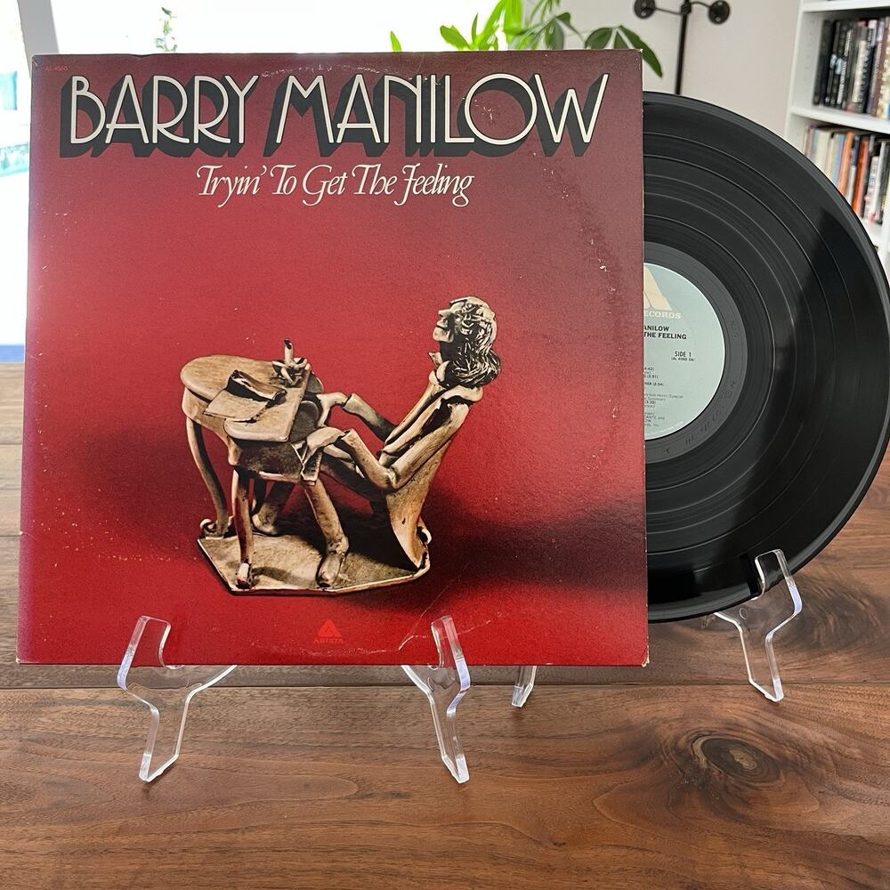 Barry Manilow Tryin' To Get The Feeling Vinyl LP 1975 Arista Records AL 4060